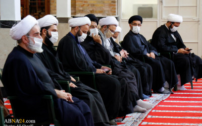 Photos Ceremony of beginning of academic year of Majd Al Dawla seminary with presence of Ayatollah Ram ( (12).jpg